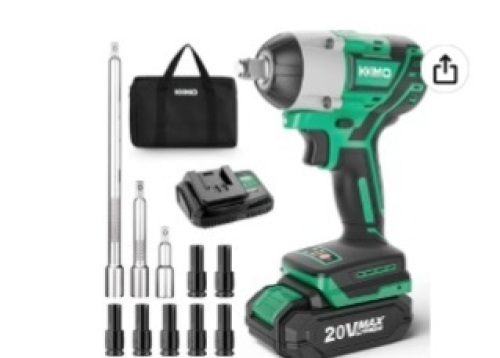 Kimo Impact Wrench, 3603B, Like New, Retail - $100 - Lot 89