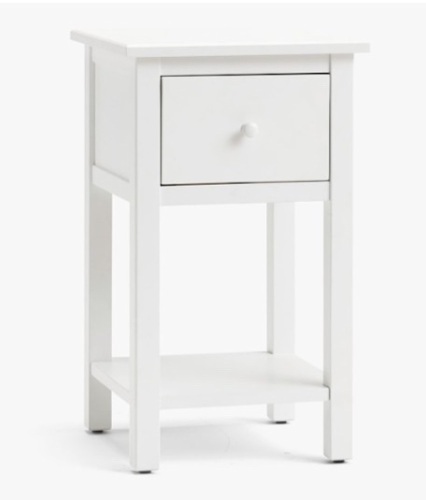 Pottery Barn Kids, Simple Nightstand, Simply White, Like New, Retail - $199 - Lot 92