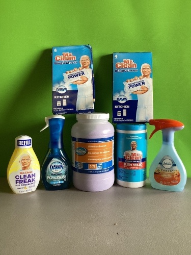 Miscellaneous Cleaning Items, LOT of 7, New - Lot 102