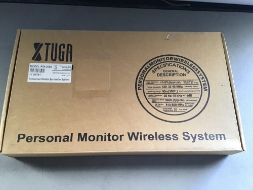 Tuga Personal Monitor Wreless System, Like New, Retail - $289 - Lot 106