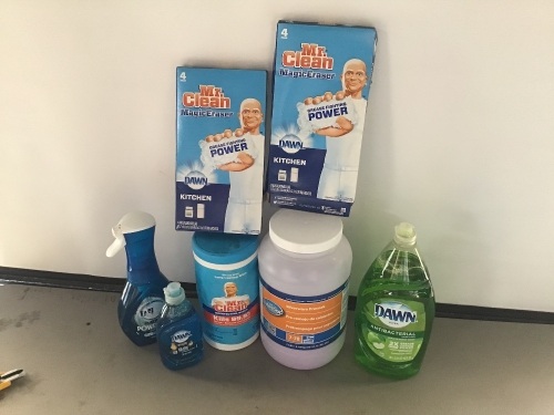 Miscellaneous Cleaning Items, LOT of 7, New  - Lot 137