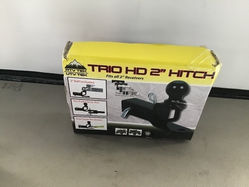 ATV TEK/UTV TEK, Trio HD 2", Hitch, Like New, Retail - $52 - Lot 138