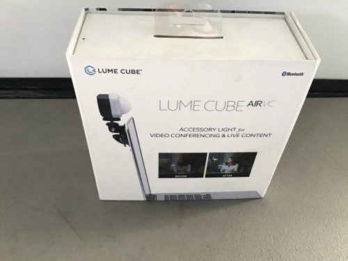 Lume Cube, AIR VC, Accessory Lights for Video Conferencing, Like New, Retail - $60 - Lot 139