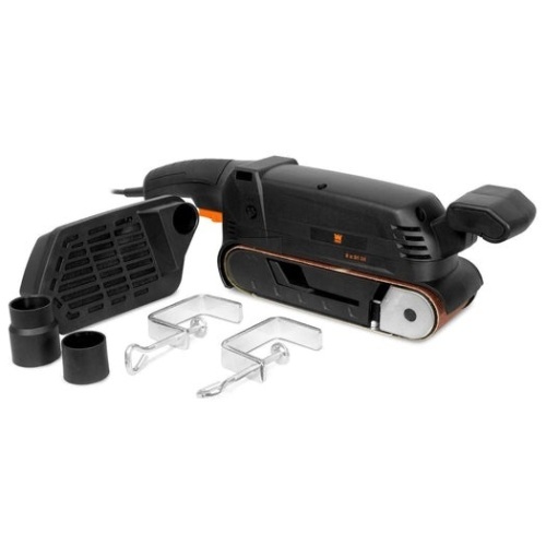 WEN # HB3216 : 7 Amp  3 X 21 Inch Variable Speed  Combination Handheld and BenchTop Belt Sander  - Lot 72