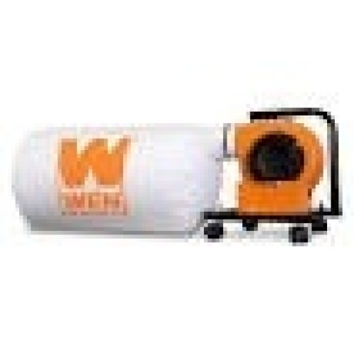 WEN # 3401 : 5.7  Amp  660 CFM Dust Collector  W / 12 Gallon Bag  - Lot 80