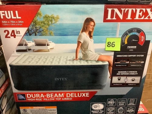 INTEX DURA BEAM FULL SIZE  AIR BED  - Lot 86