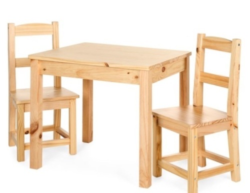 Best Choice Products 3-Piece Kids Multipurpose Wooden Activity Furniture Set,APPEARS NEW - Lot 16