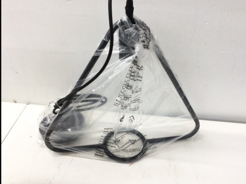 PENDANT LIGHTNING ISLAND BLACK TRIANGLE,***2 IN A BOX***APPEARS NEW - Lot 52