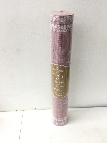 Oak and Reed FLOWER Geo Yoga Mat,APPEARS NEW - Lot 80