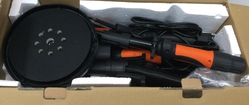 WEN 6369 Variable Speed 5-Amp Drywall Sander with 15-Foot Hose, E-COMMERCE RETURN - Lot 301