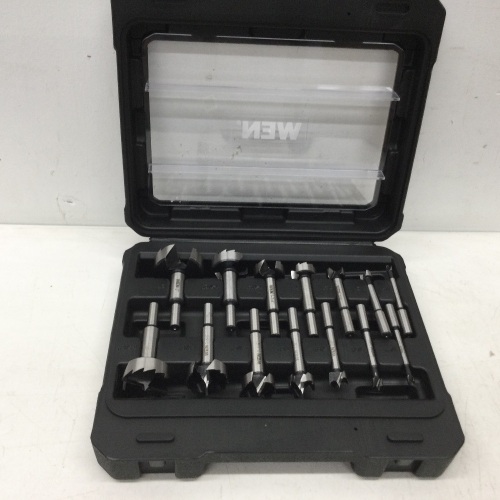WEN FB5114 14-Piece Forstner Bit Set with Carrying Case,APPEARS NEW - Lot 342