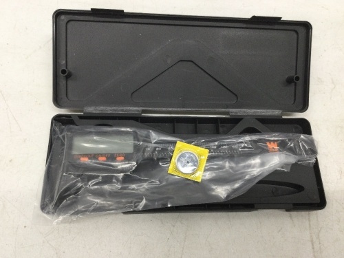 WEN 10761 Electronic 6.1-Inch Digital Caliper with LCD Readout and Storage Case,APPEARS NEW - Lot 352