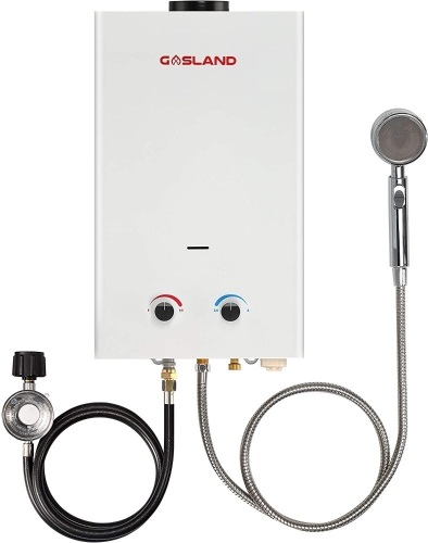 GASLAND Outdoors Propane Tankless Water Heater 10L BS264 2.64GPM - Appears New  - Lot 86