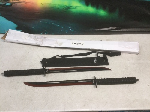 Tactical Master Twin Tactical Machetes - Appear New - Lot 257