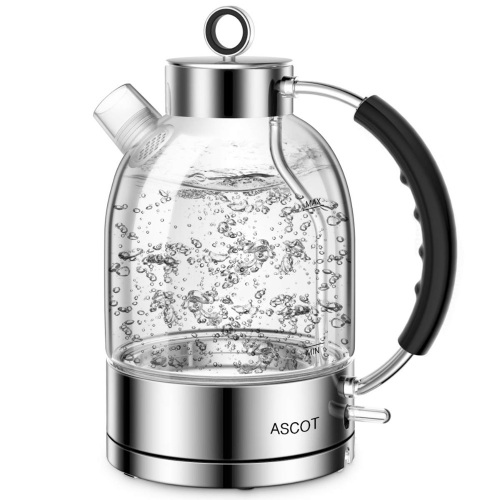 ASCOT Glass Electric Tea Kettle - Appears New  - Lot 297