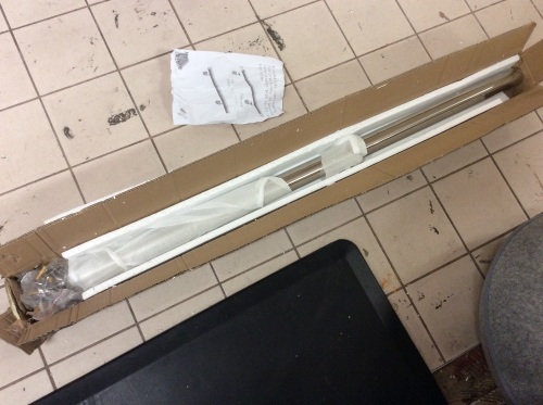 Vevor 4' Stainless Steel Wall Hand Rail - E-Comm Return, Unknown Condition - Lot 340