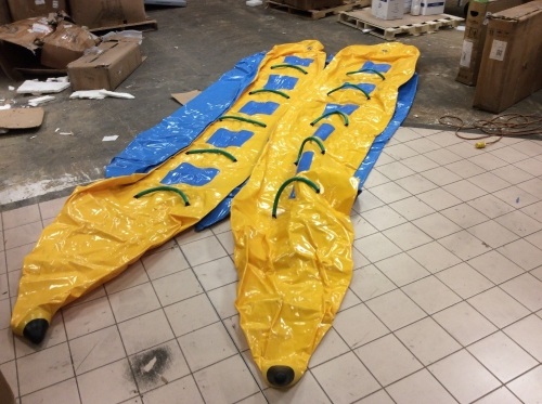 10 Passenger Side by Side Inflatable Banana Boat - Unknown Condition  - Lot 381