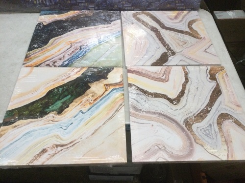 Lot of (4) Abstract Canvas Prints - Appear New  - Lot 559