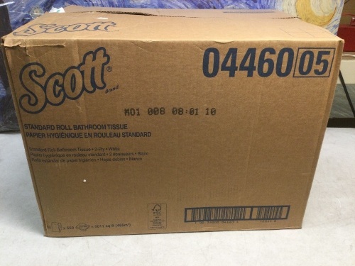 Scott Standard Roll Bathroom Tissue, 80 Rolls - New - Lot 573