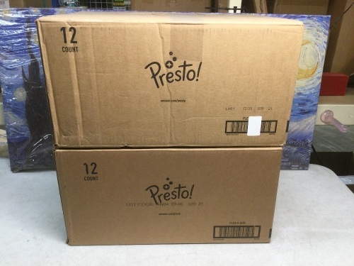 Lot of (2) Presto! Flex-A-Size Paper Towels, 12 Rolls - New  - Lot 602