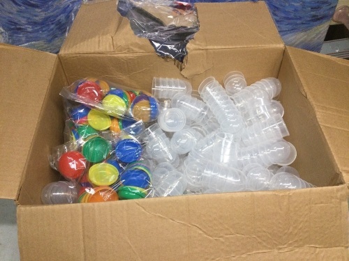 Entervending Empty Vending Acorn Capsules 1.1" 500 pcs - Appears New - Lot 606