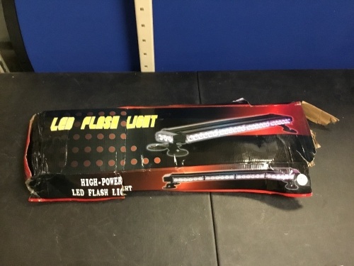 AT-HAIHAN Magnetic Rooftop LED Flashing Warning Light, Amber/White - E-Comm Return, Appears New - Lot 614