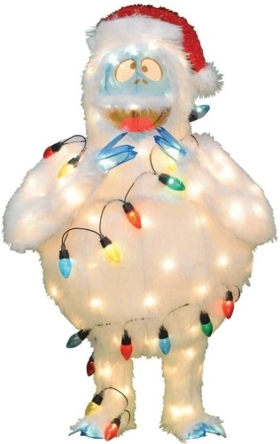 ProductWorks 32" Pre-Lit Rudolph the Red-Nosed Reindeer Bumble Christmas Yard Decoration - Appears New  - Lot 617