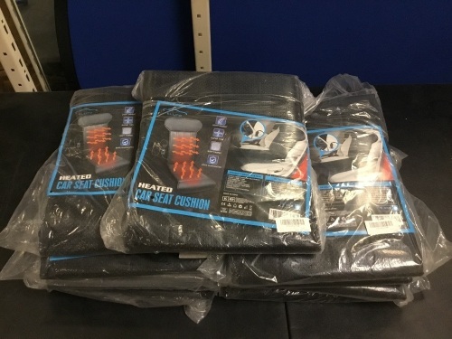 Lot of (9) Eluto Heated Car Seat Cushions - Appear New  - Lot 647