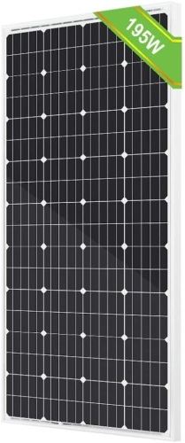 ECO-Worthy 195W Solar Panel Monocrystalline Module - Appears New, Untested - Lot 754