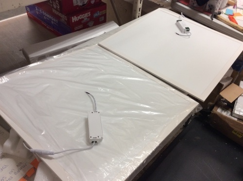 LED Panel Lights 40W 2' x 2', Set of 2 - Appear New, Untested - Lot 769