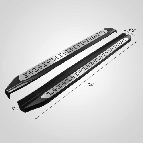 Aluminum Side Step Running Board for '14-16 Toyota Highlander - Unknown Condition - Lot 770