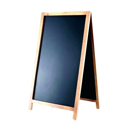 VersaChalk A-Frame Sidewalk Chalkboard 42" x 24" - Appears New   - Lot 810