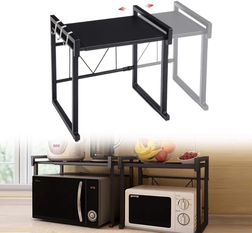 GEMITTO Expandable Microwave Oven Rack - E-Comm Return, Appears New - Lot 831