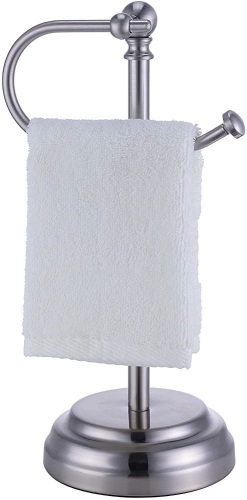 SunnyPoint Heavy Weight Classic Decorative Metal Towel Holder Stand - Appears New - Lot 841