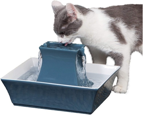 PetSafe Drinkwell Pagoda Automatic Pet Drinking Fountain, 70 oz Capacity - Appears New  - Lot 847
