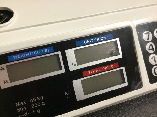La Fete 88lb Digital Price Scale - E-Comm Return - Lot 851