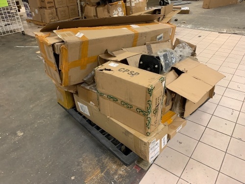 PAllet of Auto Parts and Accessories. Mostly New - Lot 104