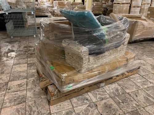 Pallet of Salvage Items. Will Contain Broken and Incomplete Pieces for Parts or Repair - Lot 901