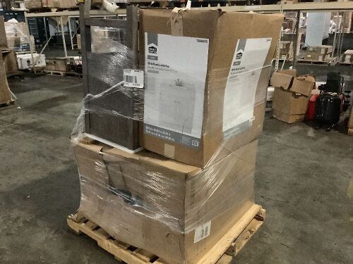 Lot of (3) Bathroom Vanities - Uninspected, Straight Off a Truck