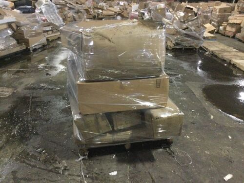 Pallet of Uninspected E-Commerce Returns