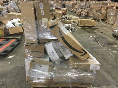 Pallet of Uninspected E-Commerce Returns