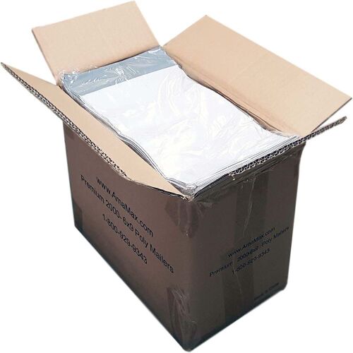 iMBAPrice 2000 - 6X9 Premium Matte Finish White Poly Mailer Bags