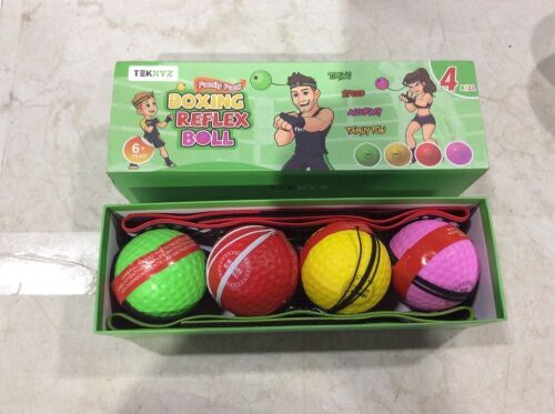 Boxing Reflex Ball, 4 Pack 
