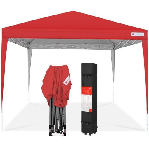 Outdoor Portable Pop Up Canopy Tent w/ Carrying Case, 10x10ft