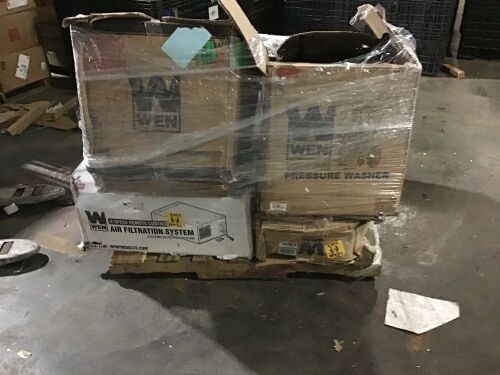 Salvage Pallet. Items Will Be Broken, Damaged, and Incomplete. 