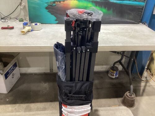 One-Person Setup Instant Pop Up Canopy w/ Wheeled Bag - 10x10ft - Lot 1090
