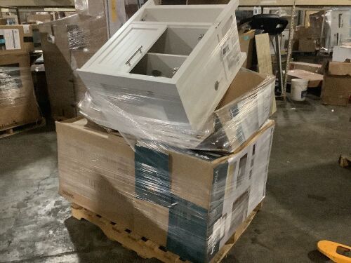 Lot of Bathroom Vanities - Uninspected, Straight Off a Truck