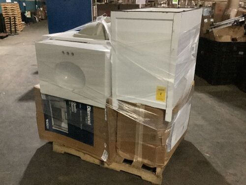 Lot of (4) Bathroom Vanities - Uninspected, Straight Off a Truck