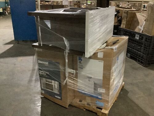 Lot of (3) Bathroom Vanities - Uninspected, Straight Off a Truck