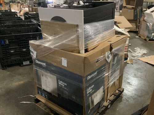 Lot of (3) Bathroom Vanities - Uninspected, Straight Off a Truck